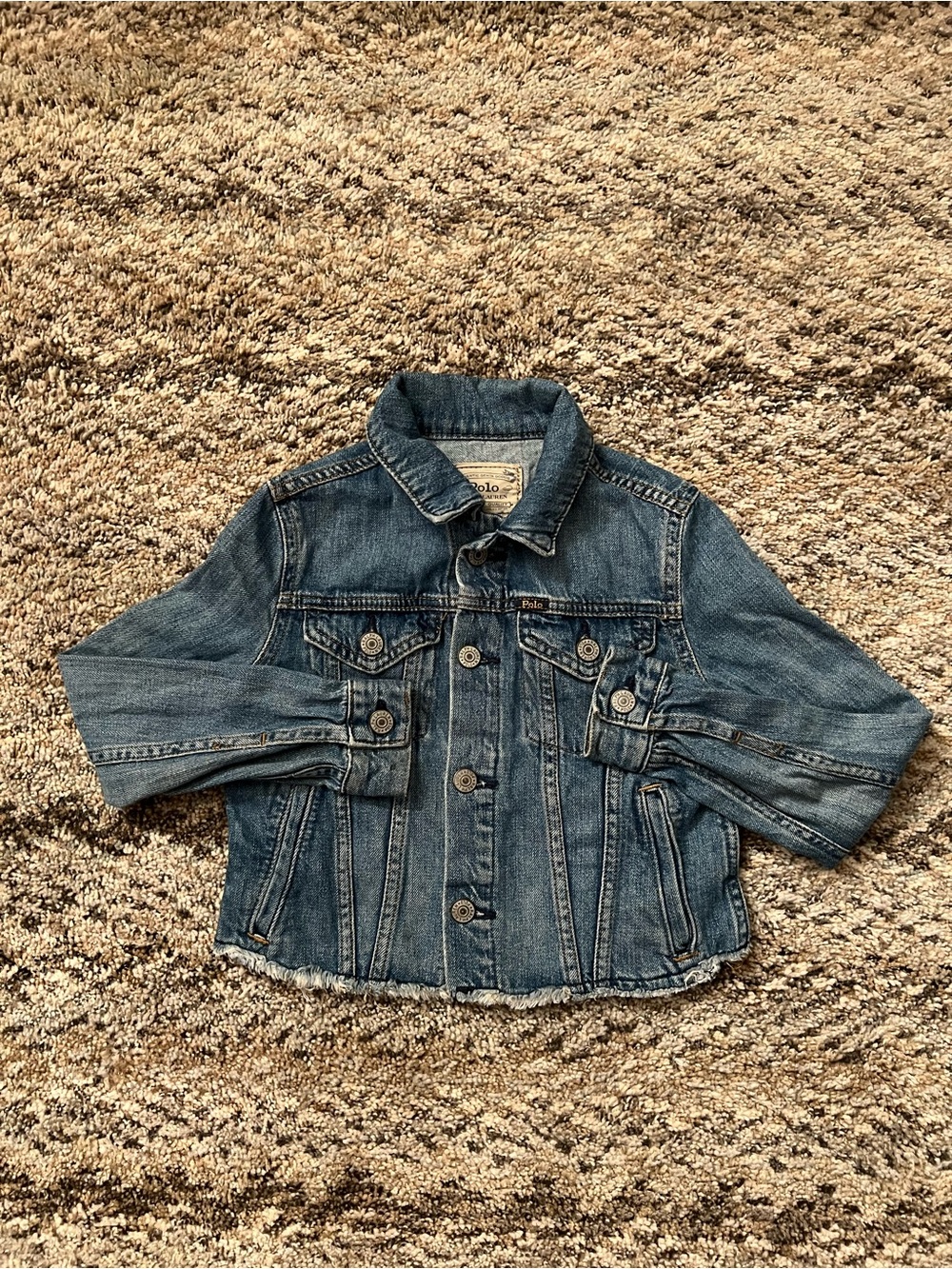 Girls Polo Ralph Lauren Jean Jacket